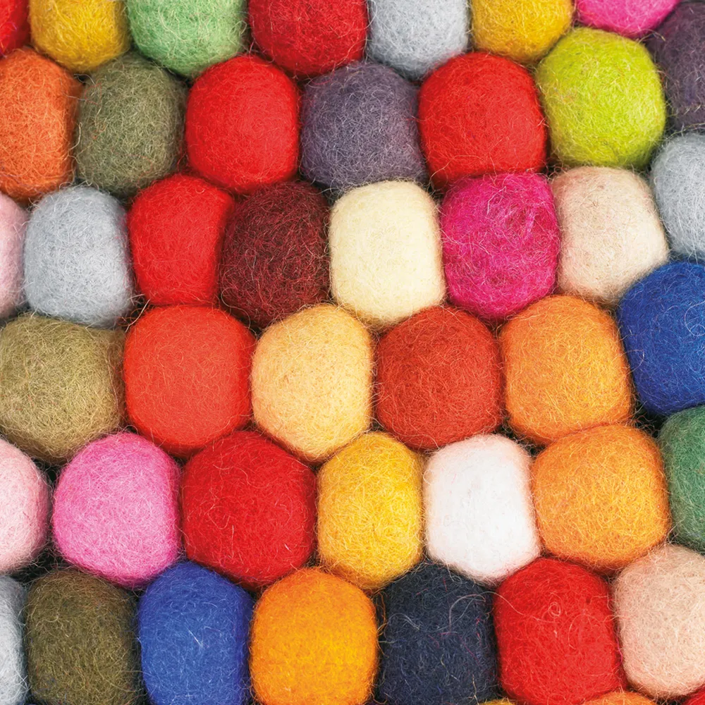 Tapis Pinocchio rond, multi, 140 cm HAY