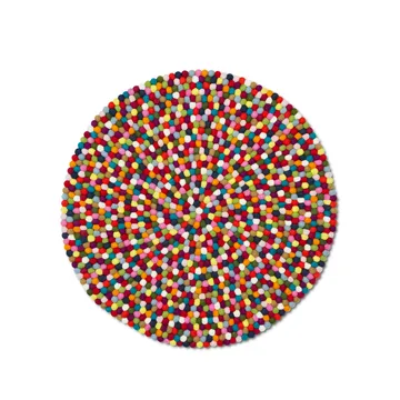 Tapis Pinocchio rond - multi, 140 cm - HAY