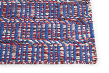 Tapis Radio - Rouge-bleu 140x200 cm - HAY