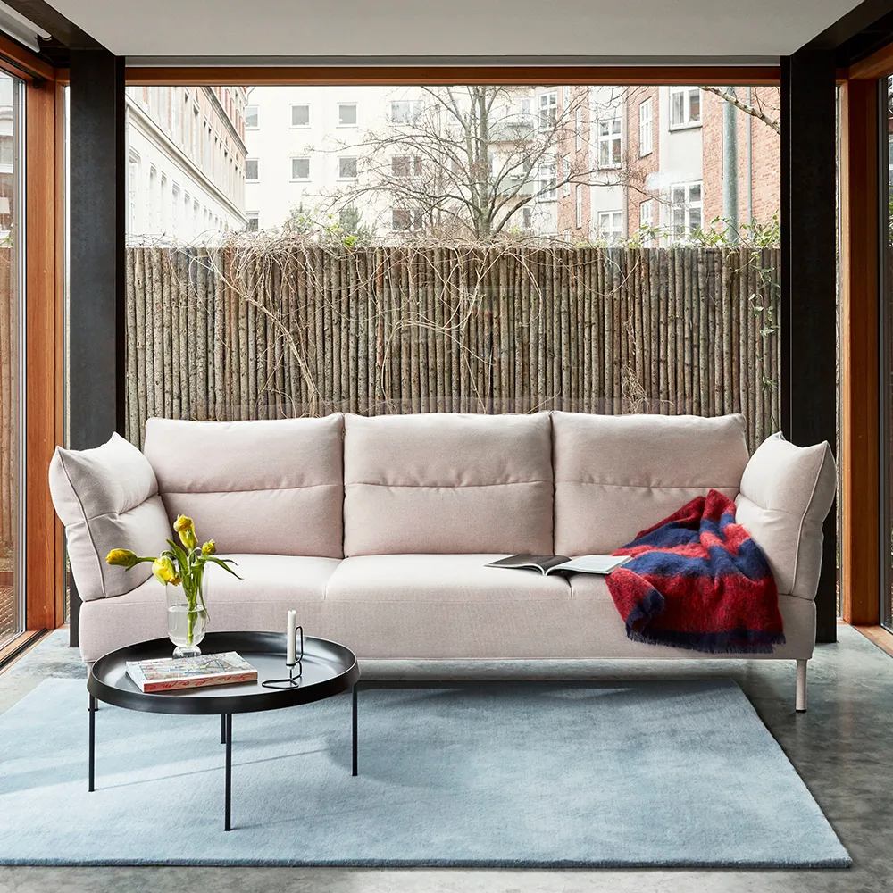 Tapis Raw No2, light grey, 200x300 cm HAY