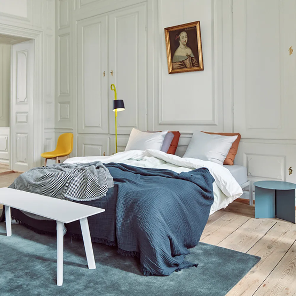 Tapis Raw No2, light grey, 200x300 cm HAY