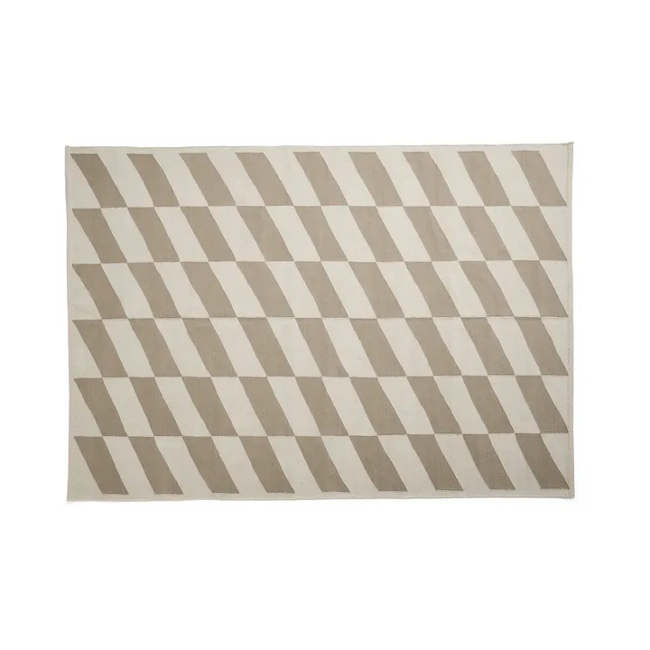 Tapis Shift Kelim 170x240 cm - Beige - HAY