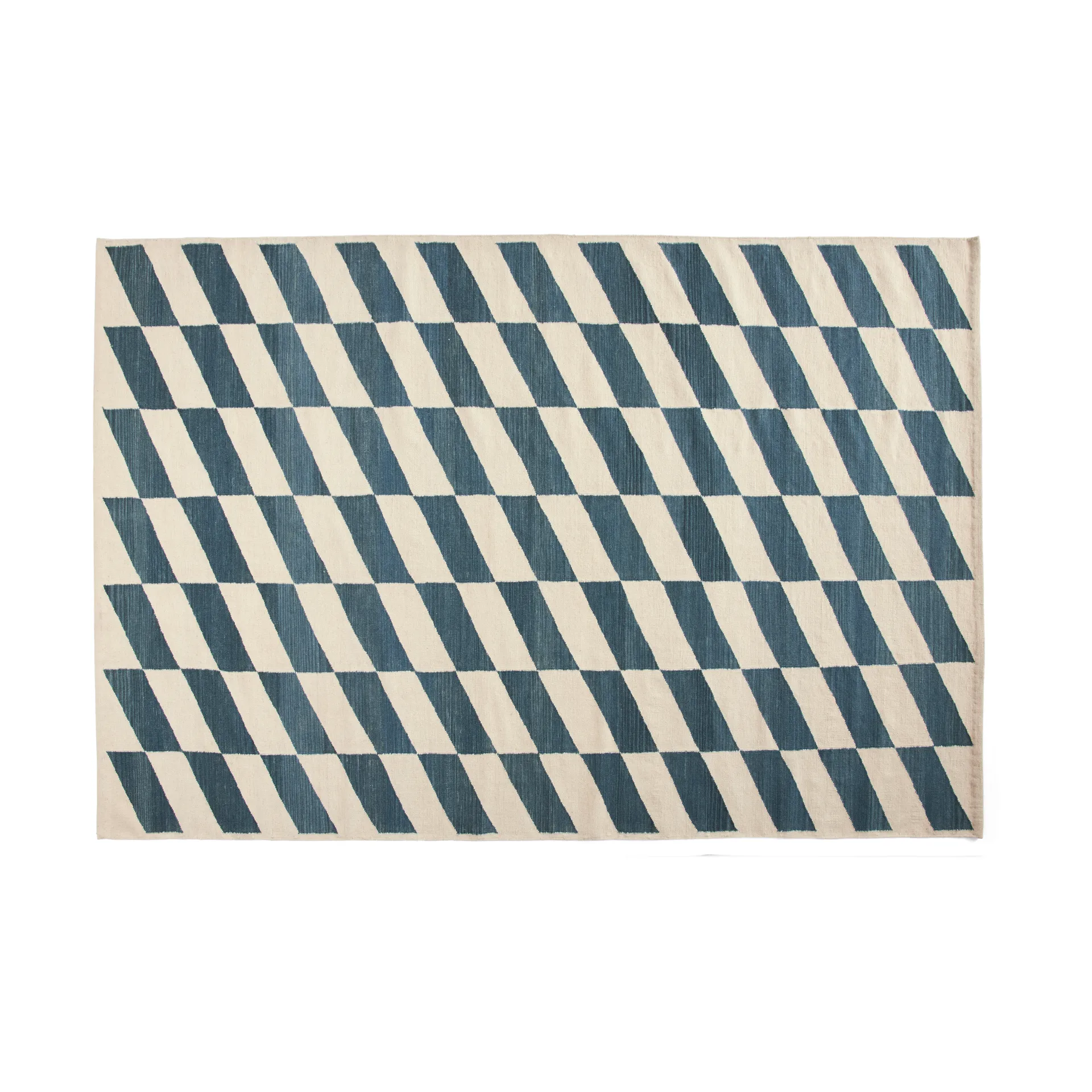 Tapis Shift Kelim 200x300 cm, Blue HAY