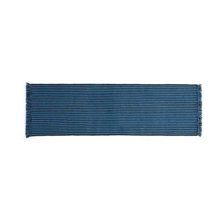 Tapis Stripes and Stripes 60x200 cm - Blue - HAY