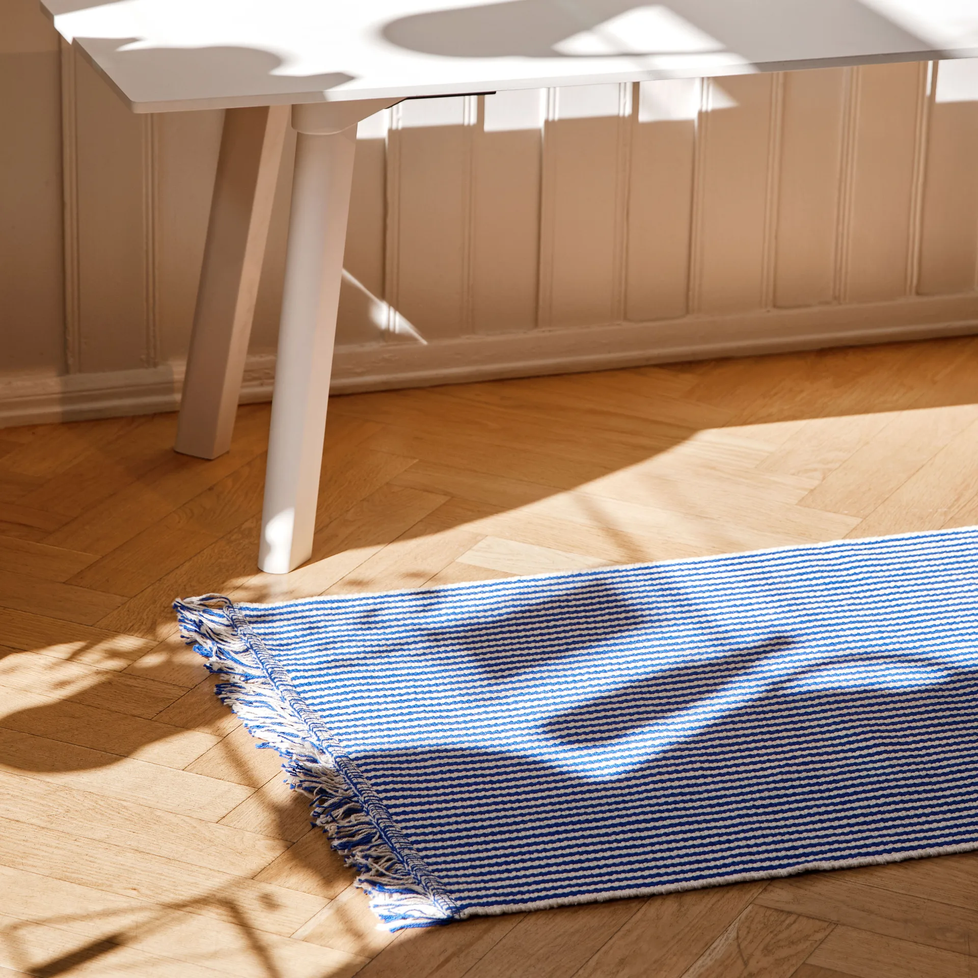 Tapis Stripes and Stripes 60x200 cm, Bluebell ripple HAY
