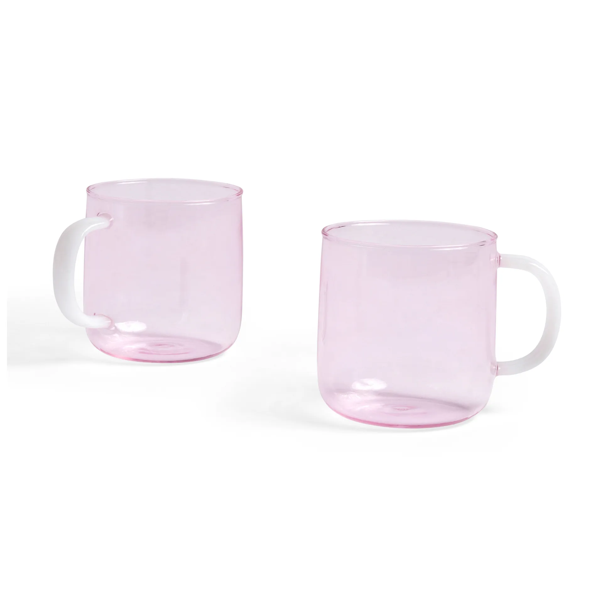 Tasse Borosilicate Lot de 2, Pink-white HAY