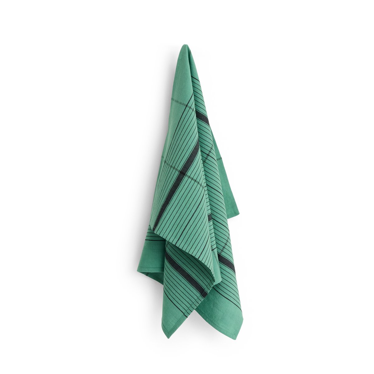 HAY Torchon Linear 52x80 cm Green | Design Scandinave | Torchons | Vert