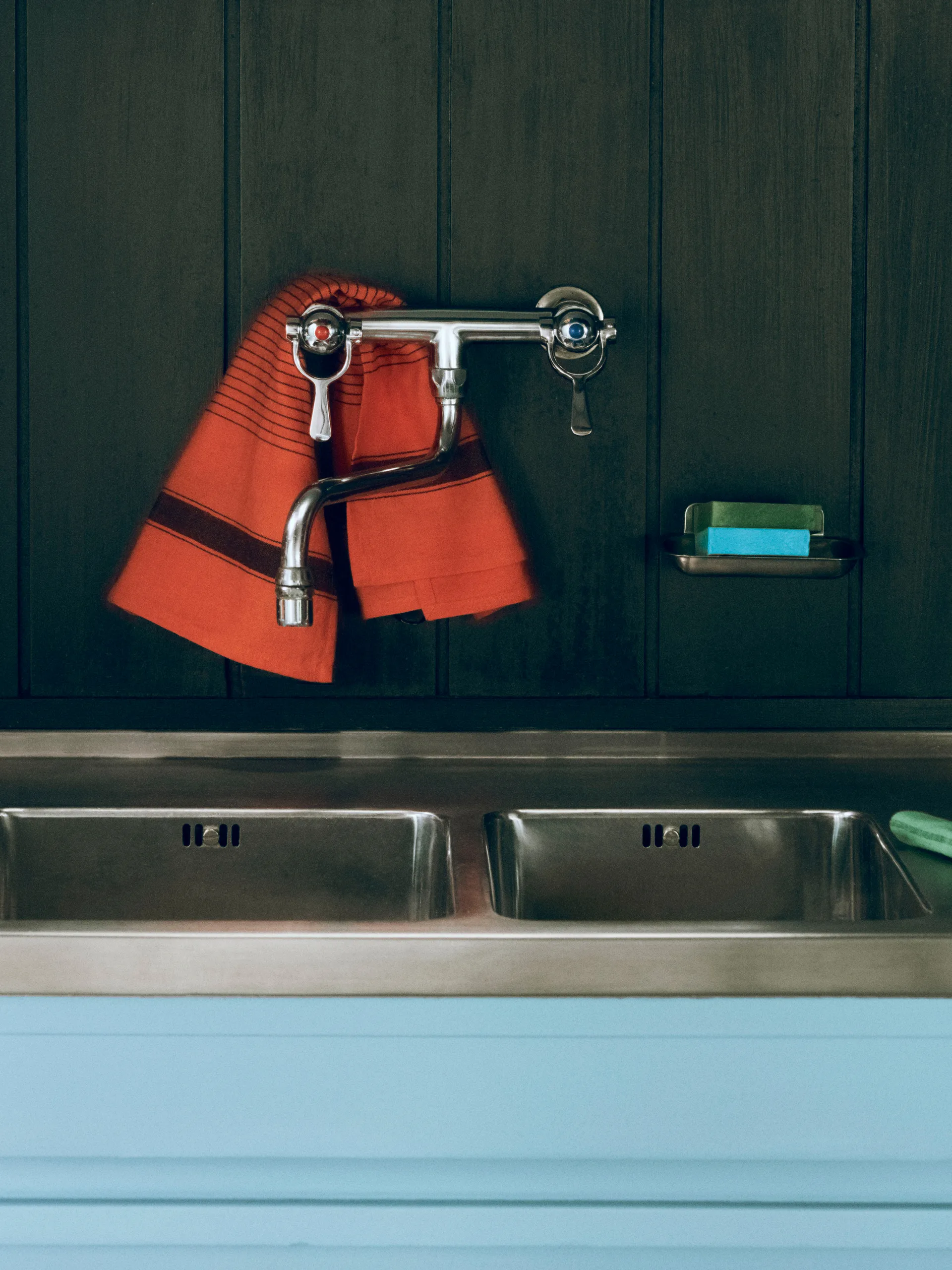 Torchon Linear 52x80 cm, Warm red HAY