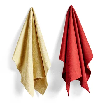 Torchon Tea Towel Ballpoint scribble Lot de 2 - No 5 - HAY