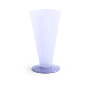 Vase Conical - Light blue-lavender blue, small - HAY