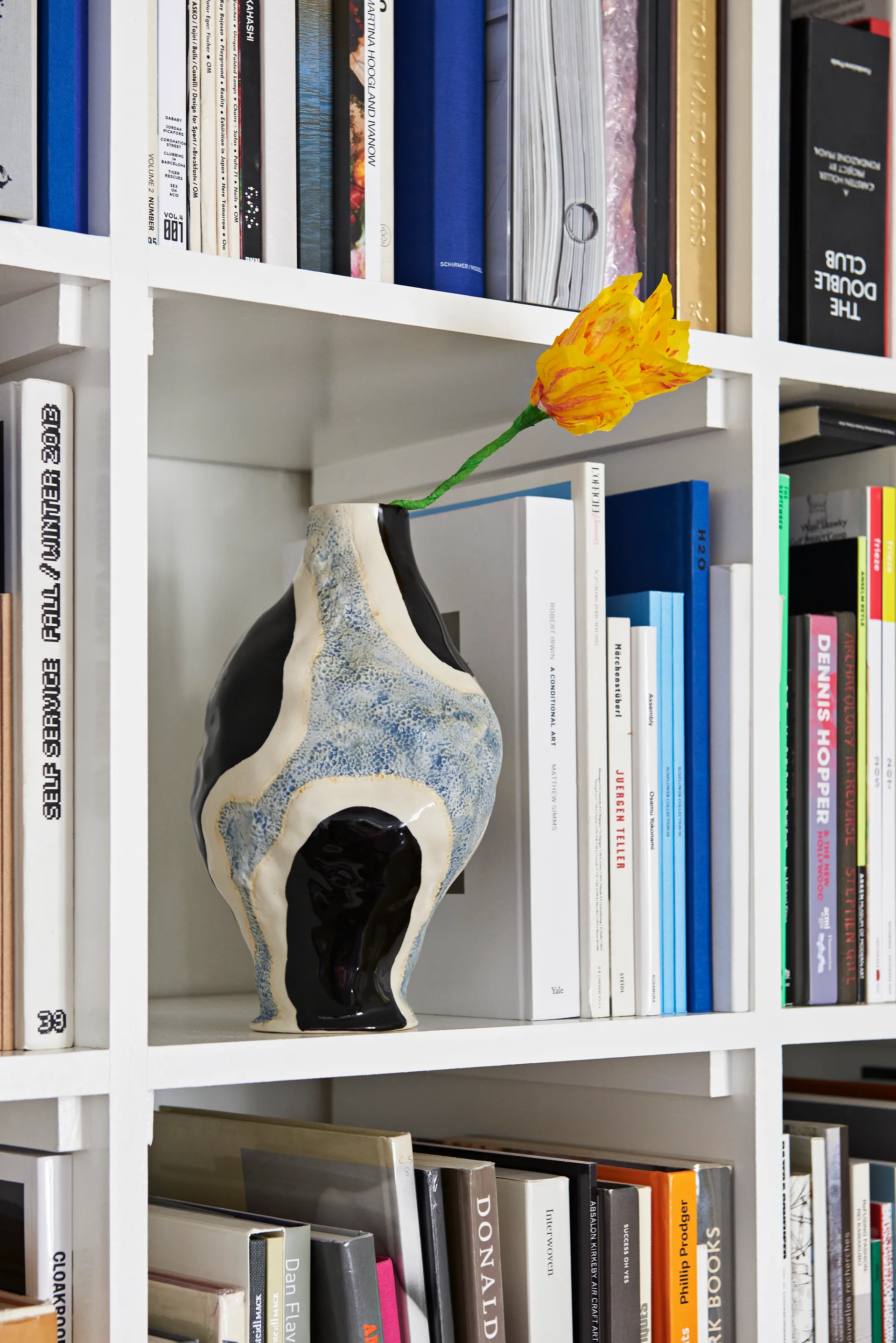 Vase Jessica Hans, glossy cow HAY