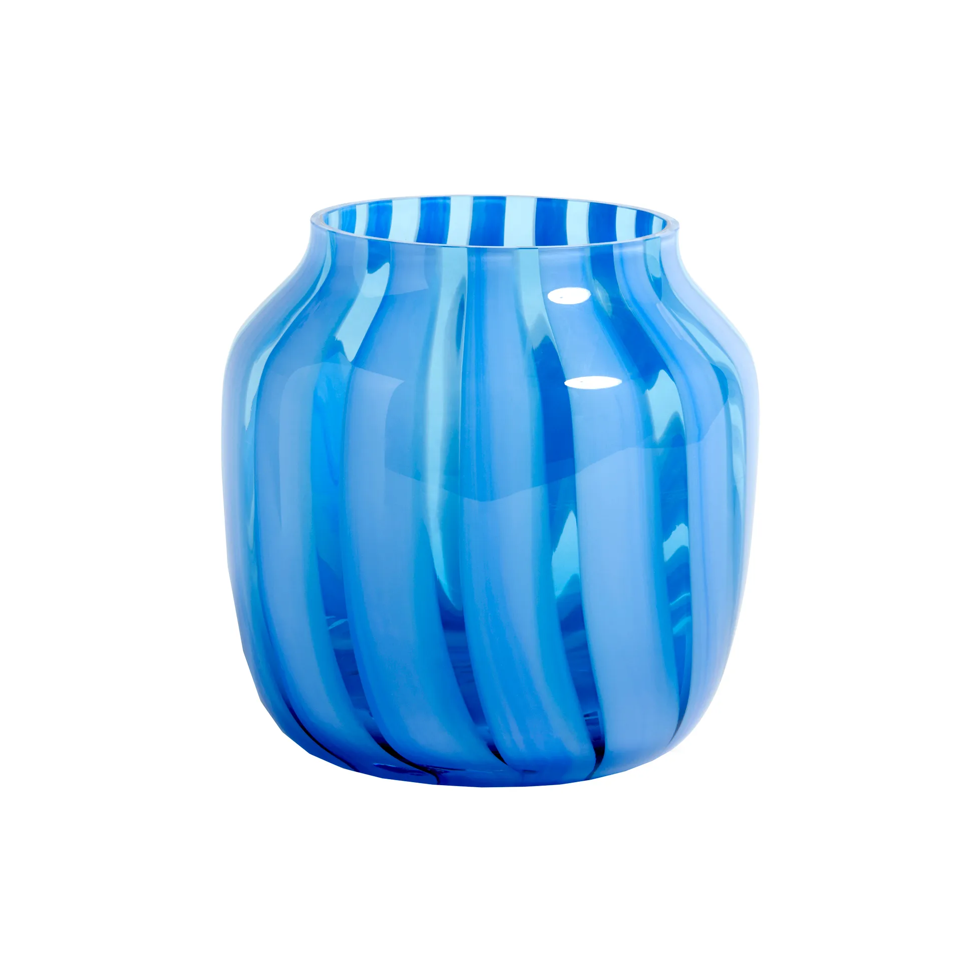Vase Juice Wide 22 cm, Light blue HAY