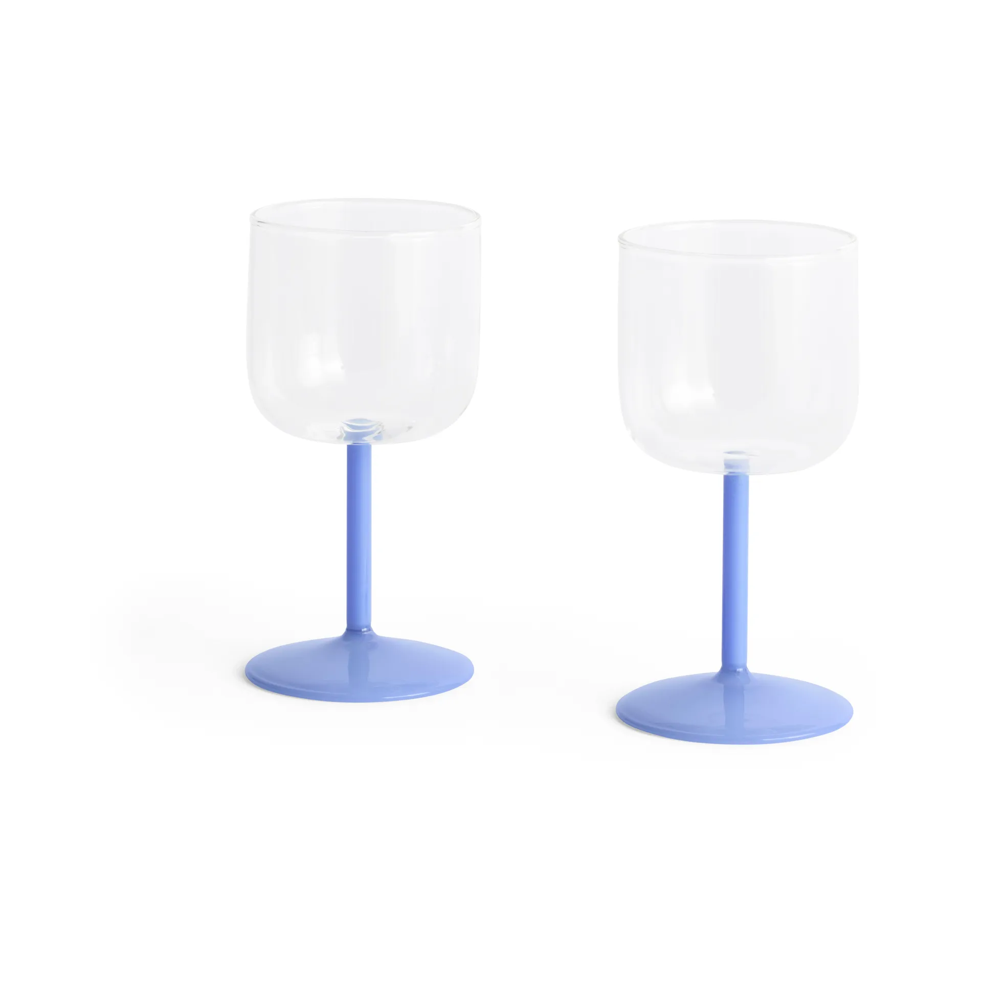 Verre à vin Tint 25 cl Lot de 2, Clear-jade light blue HAY