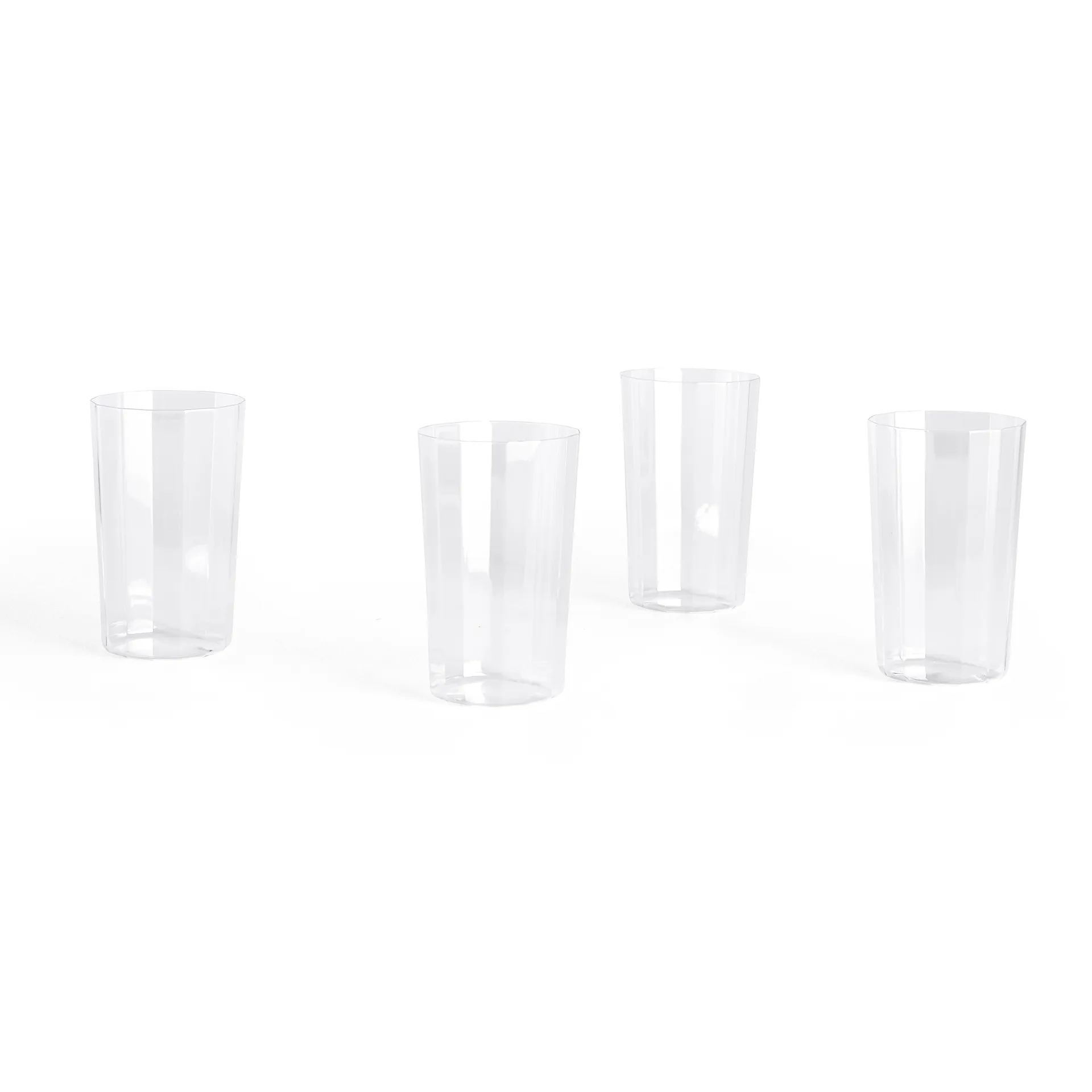 Verre Angle Lot de 4, Large 13 cm HAY