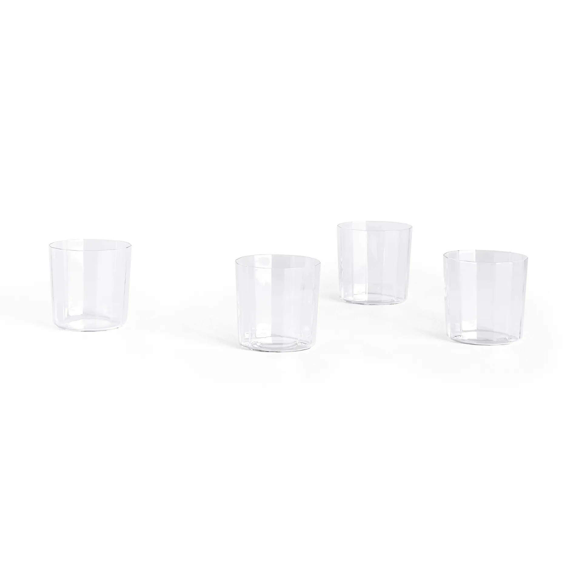 Verre Angle Lot de 4, Wide 7,5 cm HAY