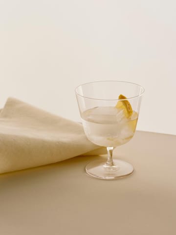 Verres à boire Curve Stem lot de 2 - Clear - HAY