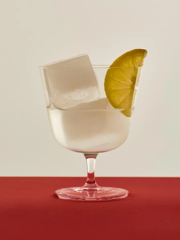 Verres à boire Curve Stem lot de 2, Clear HAY