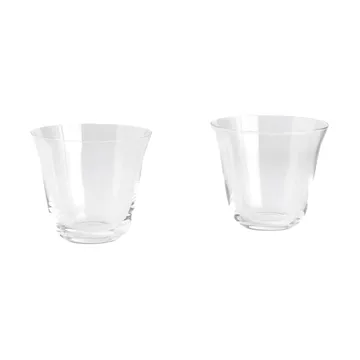 Verres à boire Curve Tumbler lot de 2 - Clear - HAY