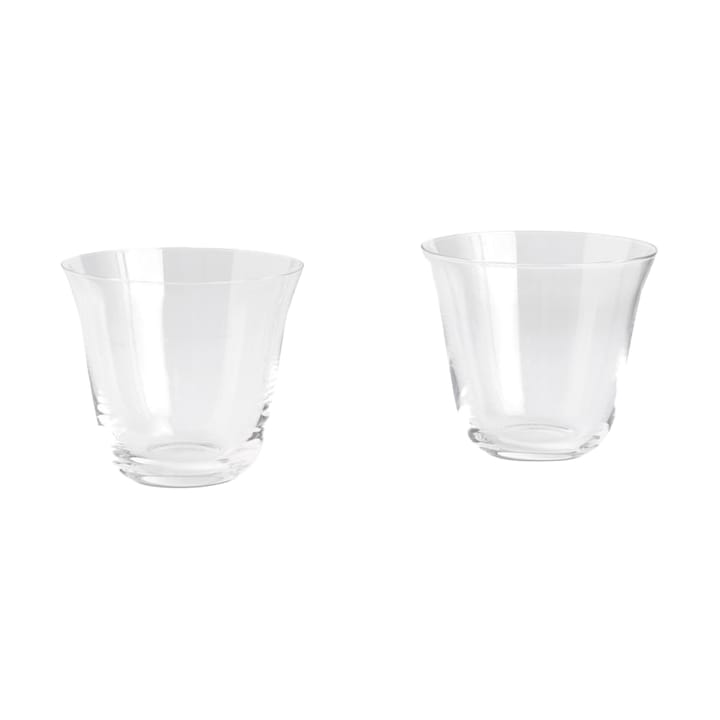 Verres à boire Curve Tumbler lot de 2 - Clear - HAY