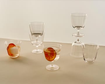 Verres à boire Curve Tumbler lot de 2 - Clear - HAY