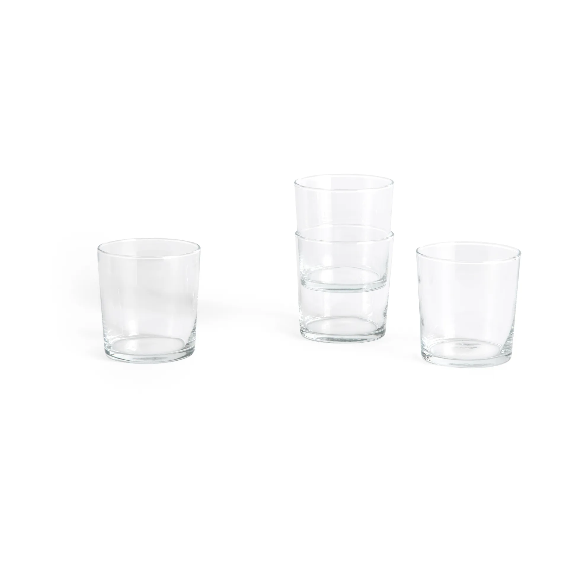Verres à eau Glass M 36 cl 4 pièces, Transparent HAY