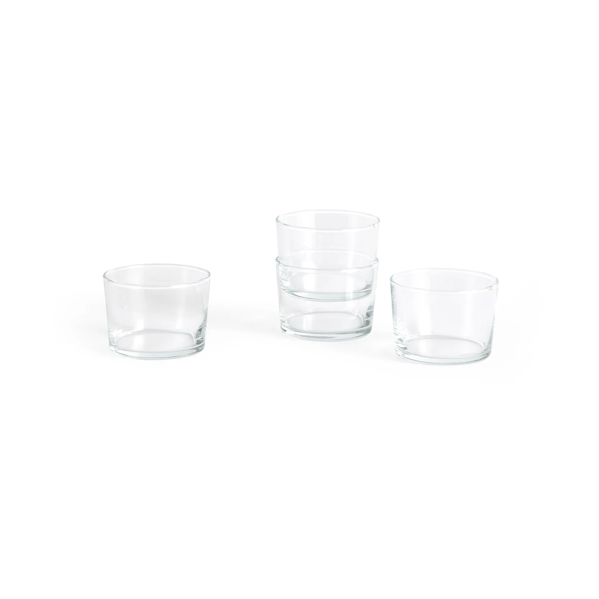 Verres à eau Glass S 22 cl 4 pièces, Transparent HAY