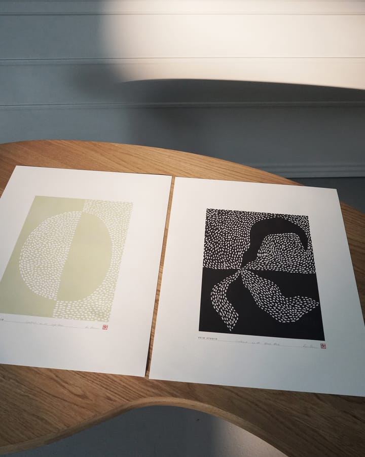 Affiche Contrast 40x50 cm, Nº 01 Hein Studio