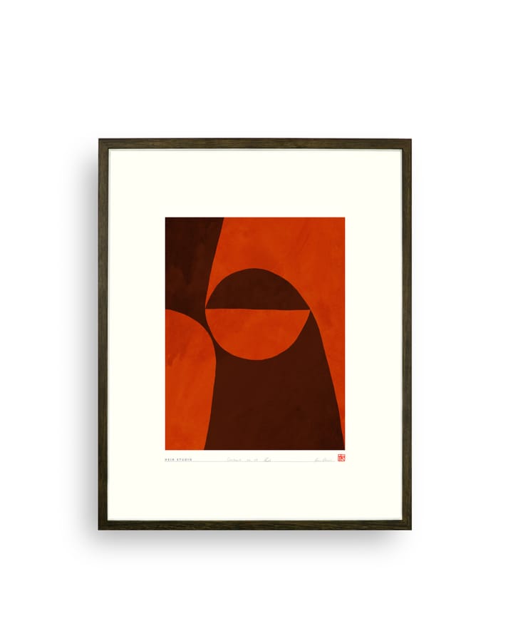 Affiche Contrast 40x50 cm, Nº 03 Hein Studio