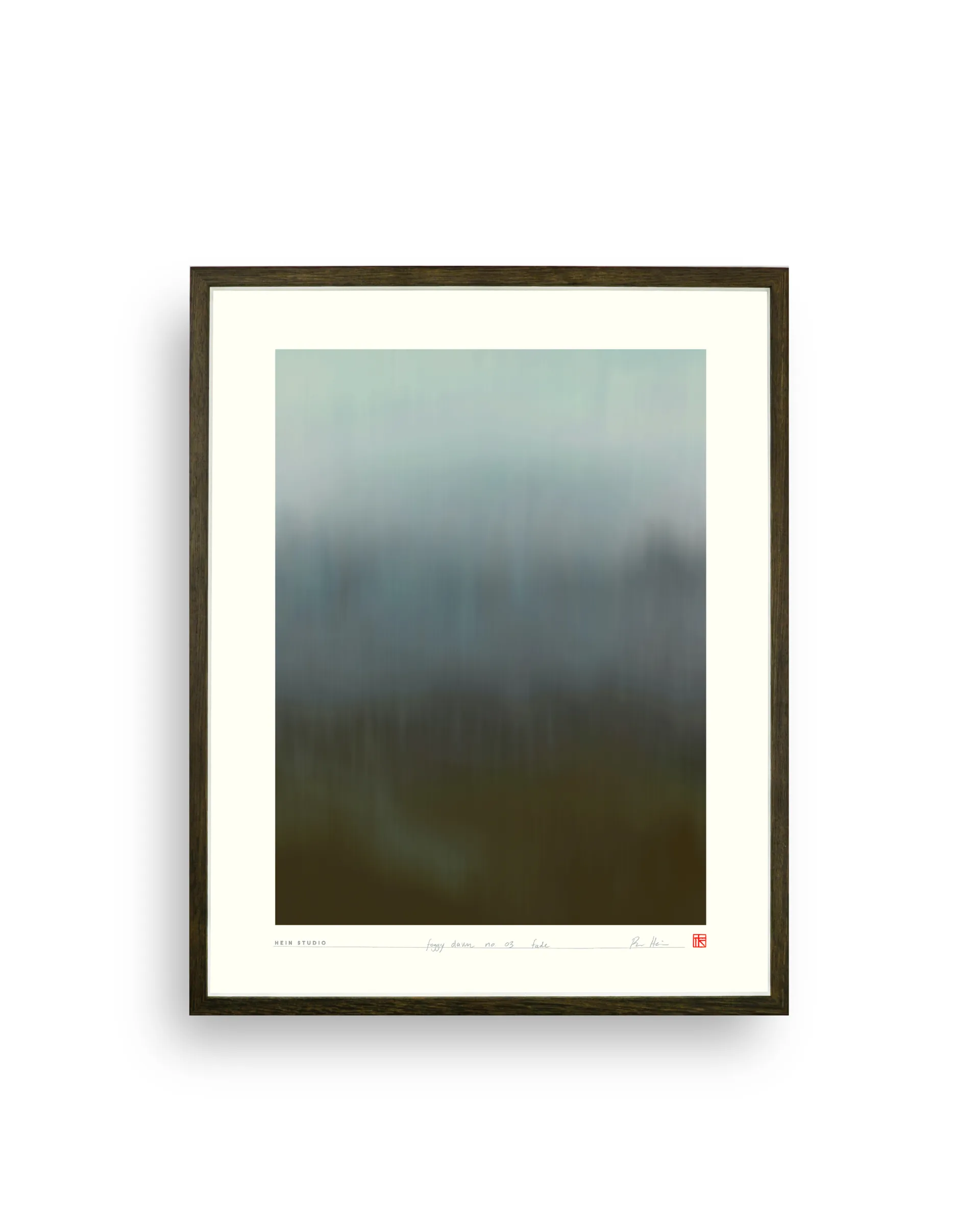 Affiche Foggy Dawn 40x50 cm, Nº 03 Hein Studio