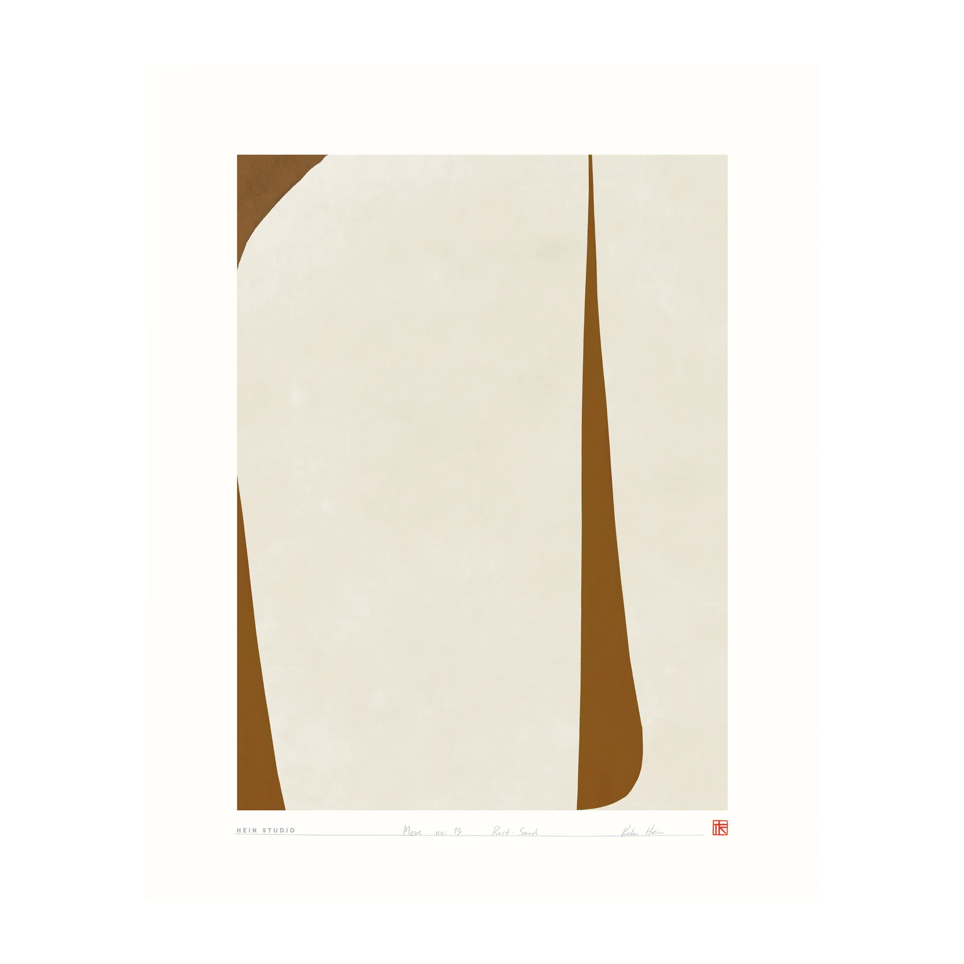 Affiche Move 40x50 cm, Nº 13 Hein Studio