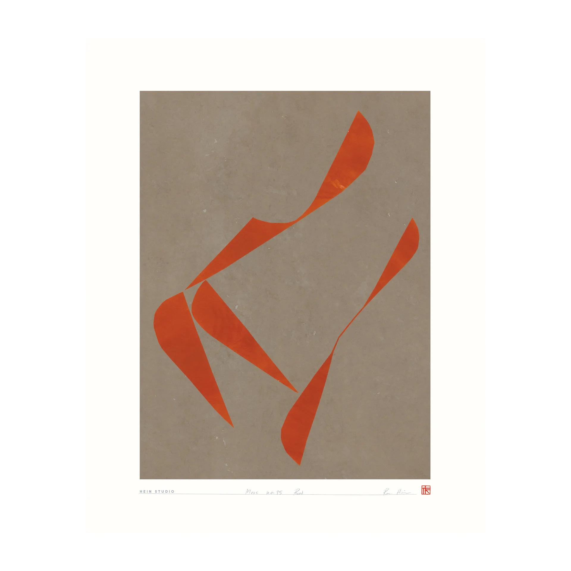 Affiche Move 40x50 cm, Nº 15 Hein Studio