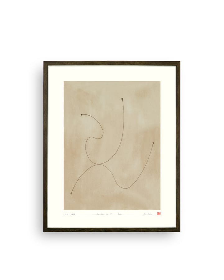Affiche One Line 40x50 cm, Nº 05 Hein Studio
