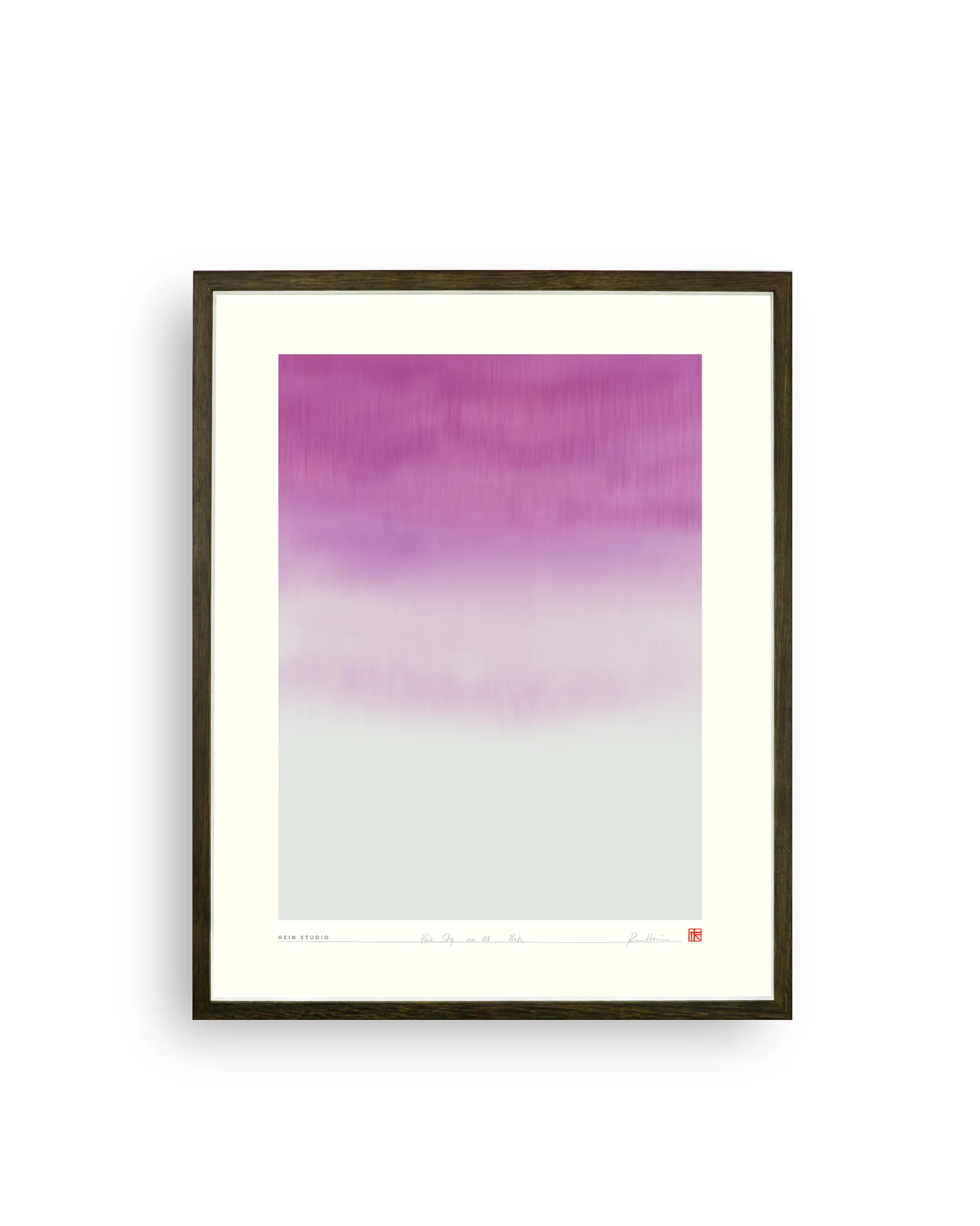 Affiche Pink Sky 40x50 cm, Nº 01 Hein Studio