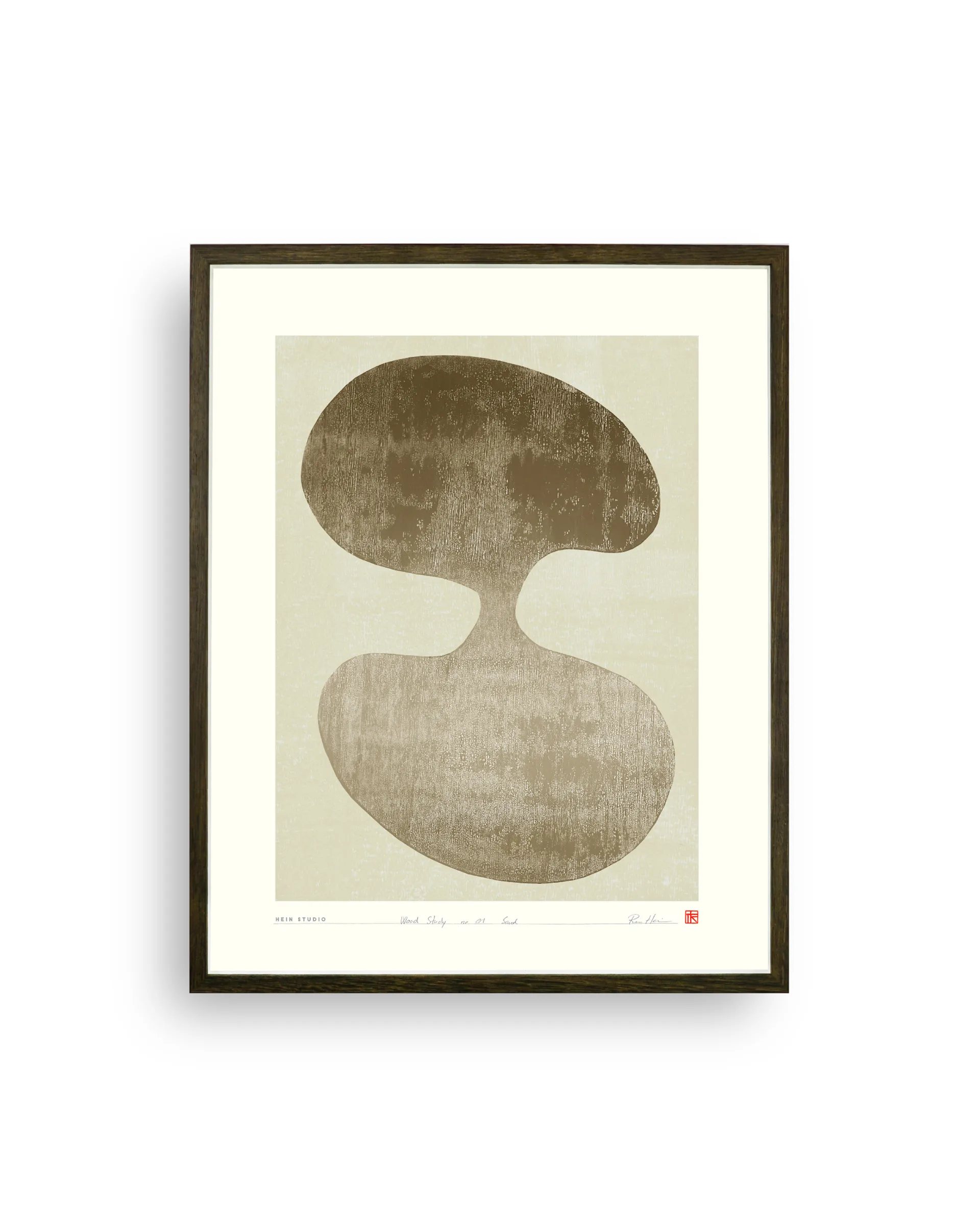 Affiche Wood Study 40x50 cm, Nº 01 Hein Studio
