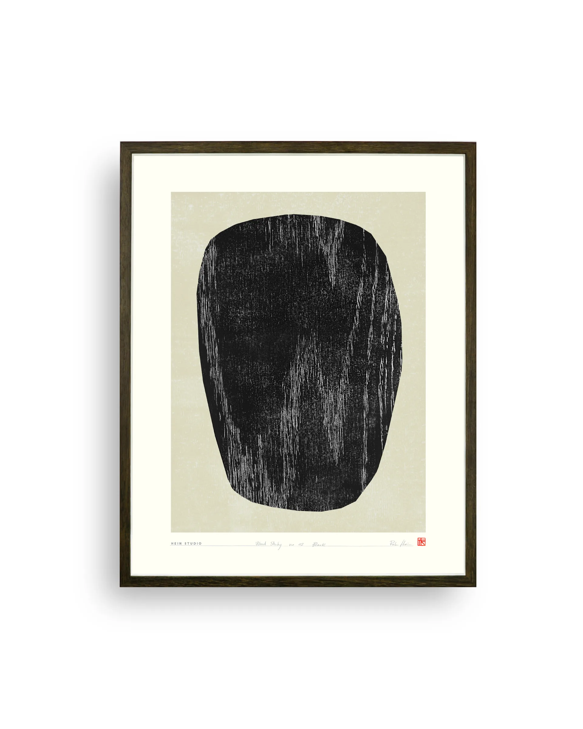 Affiche Wood Study 40x50 cm, Nº 02 Hein Studio