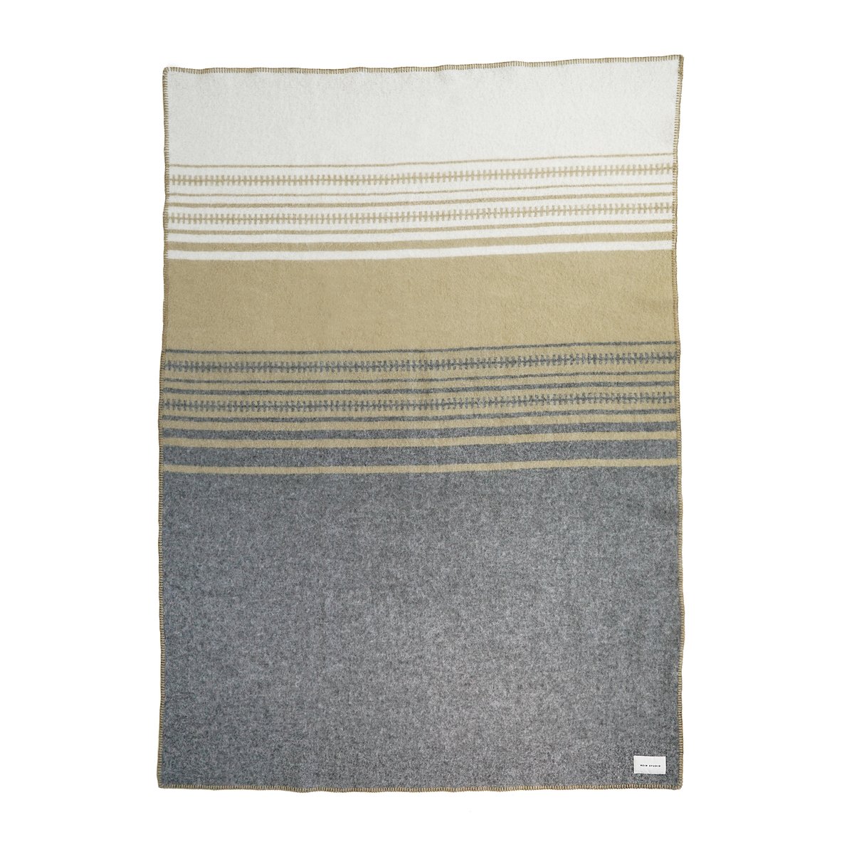 Hein Studio Plaid Aiyana 130x180 cm No 02 | Design Scandinave | Plaids & couvertures en laine | Beige