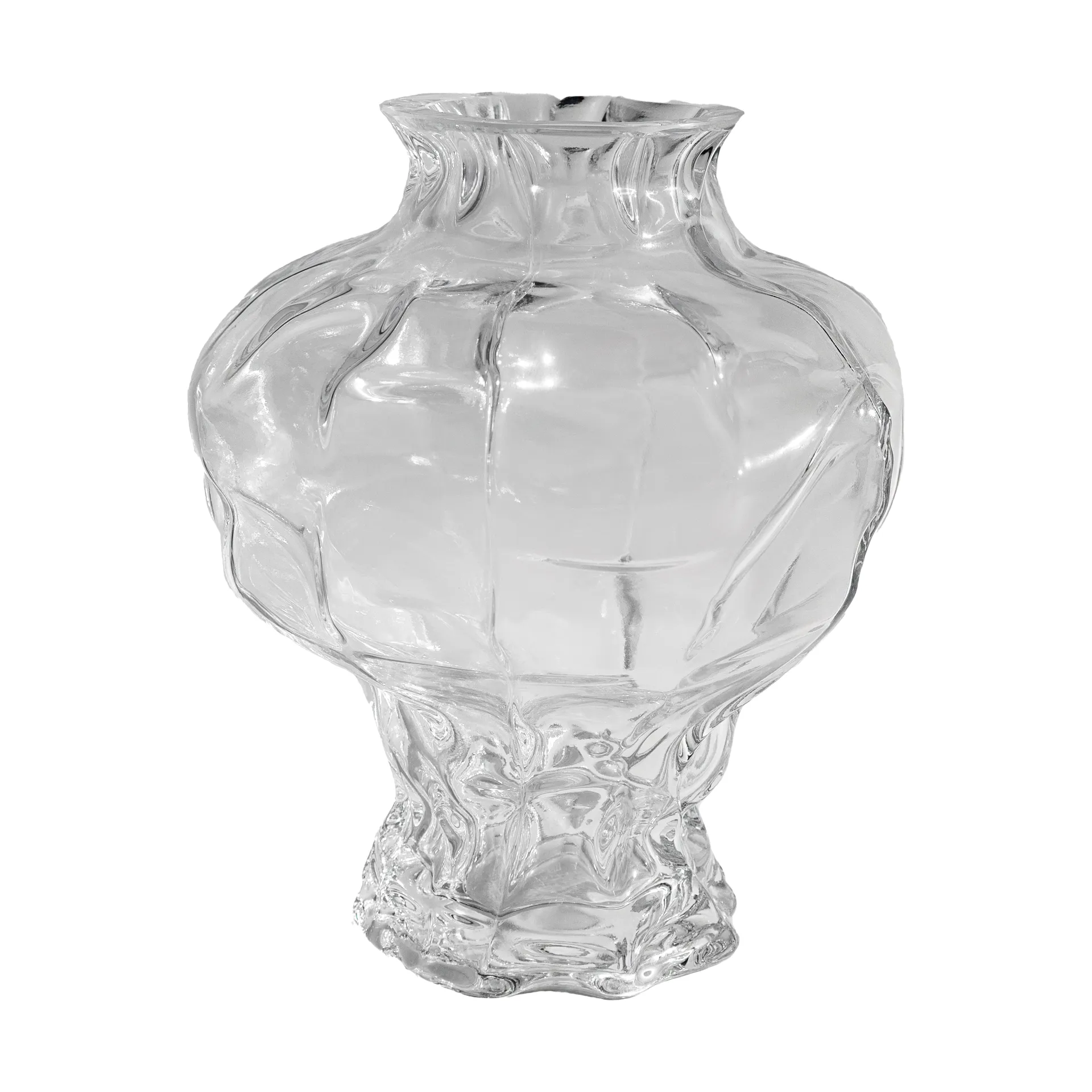 Vase Ammonit 30 cm, Clear Hein Studio