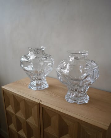 Vase Ammonit 30 cm - Clear - Hein Studio