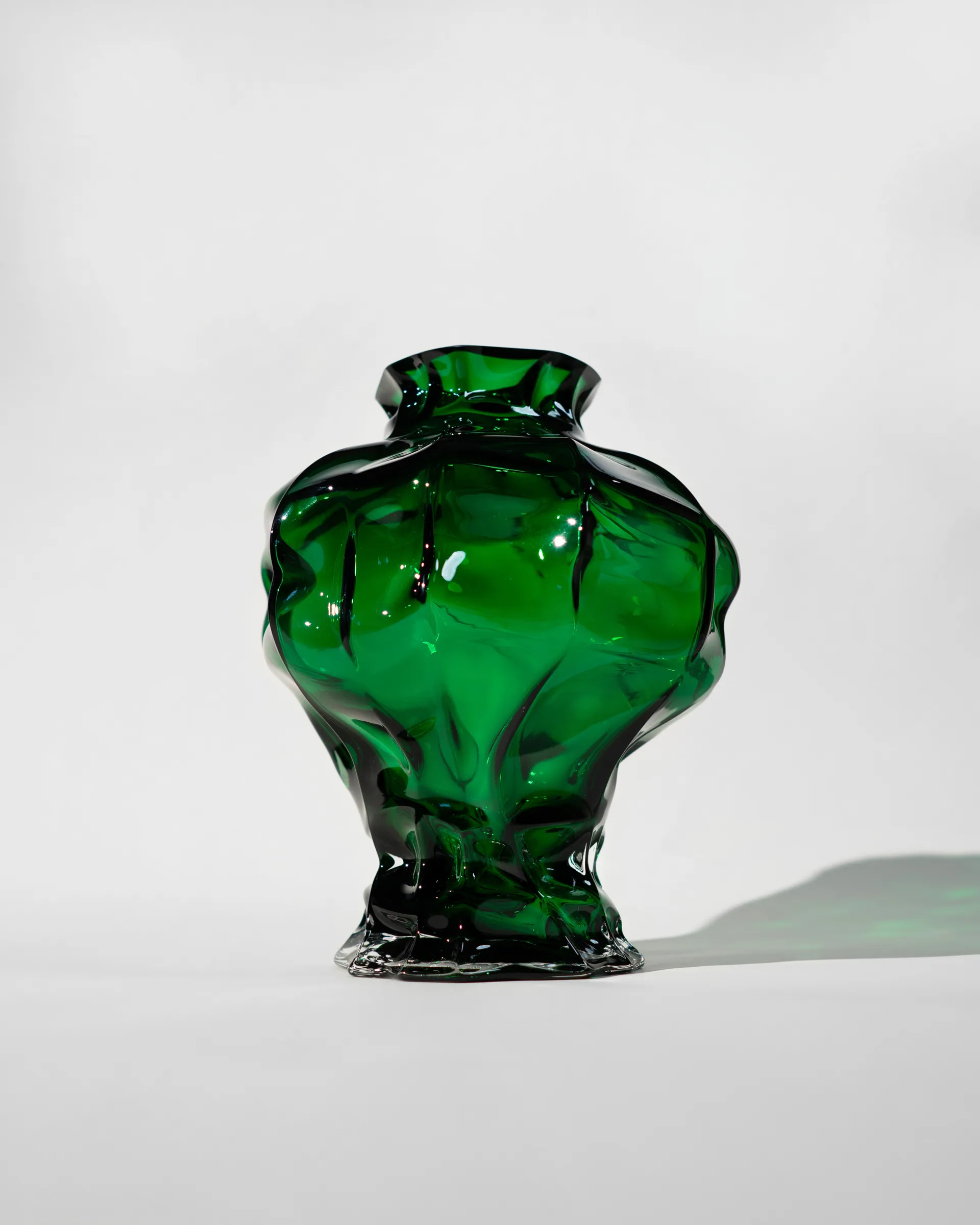 Vase Ammonit 30 cm, Green Hein Studio