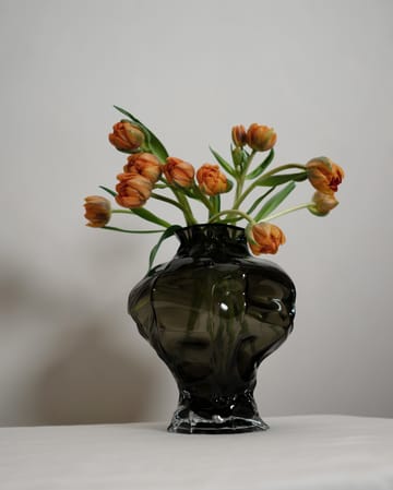 Vase Ammonit 30 cm - New Smoke - Hein Studio