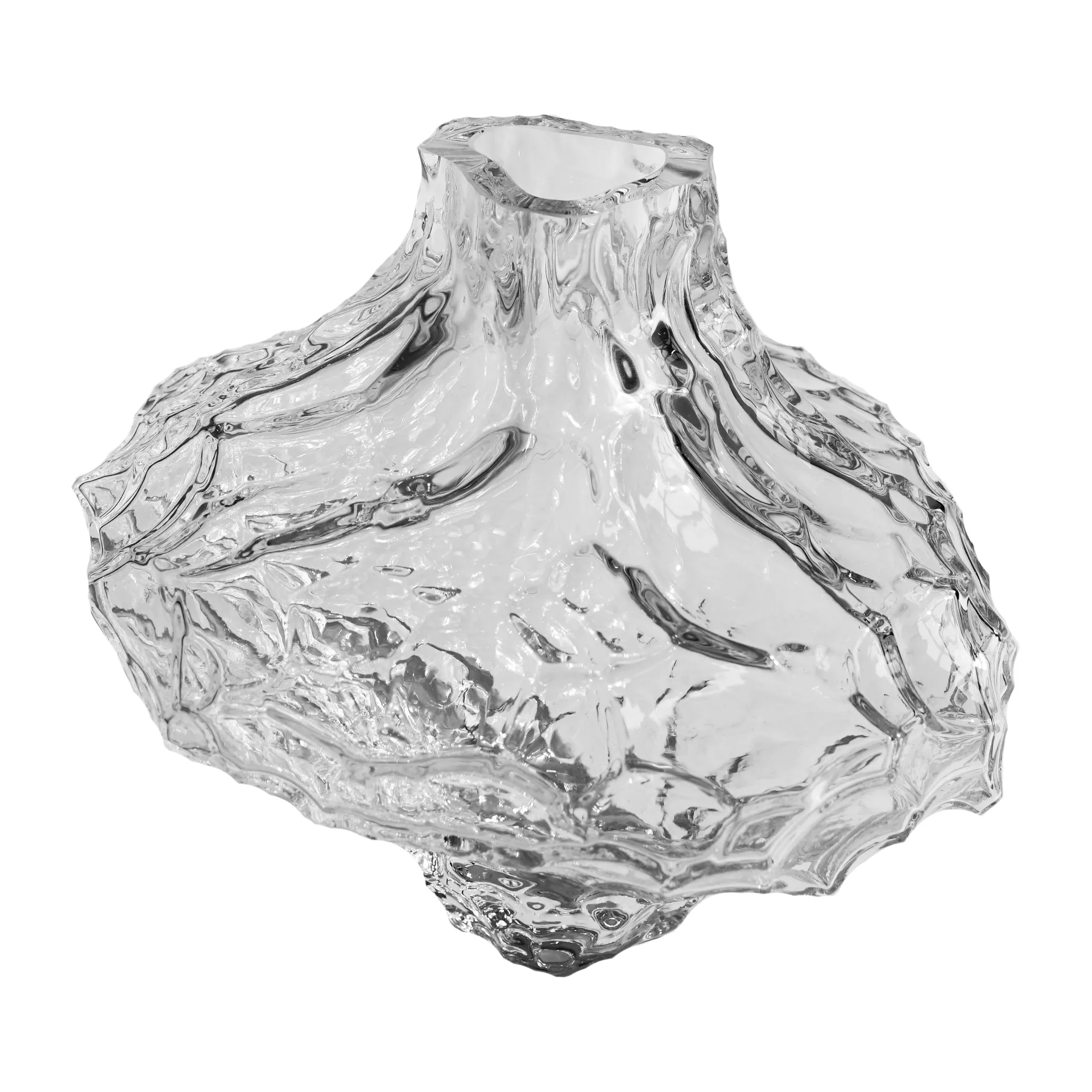 Vase Canyon Large 23 cm, Transparent Hein Studio