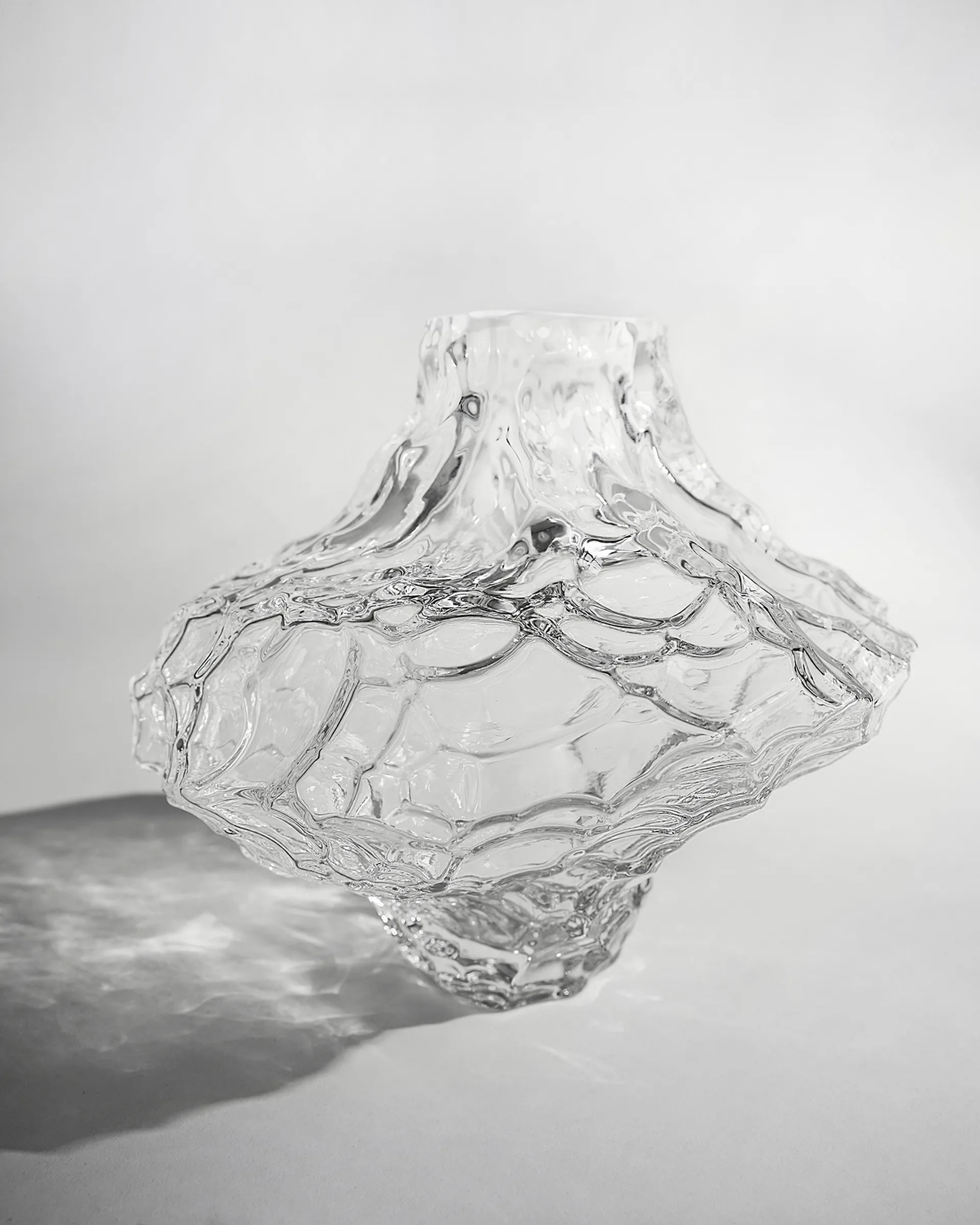 Vase Canyon Large 23 cm, Transparent Hein Studio
