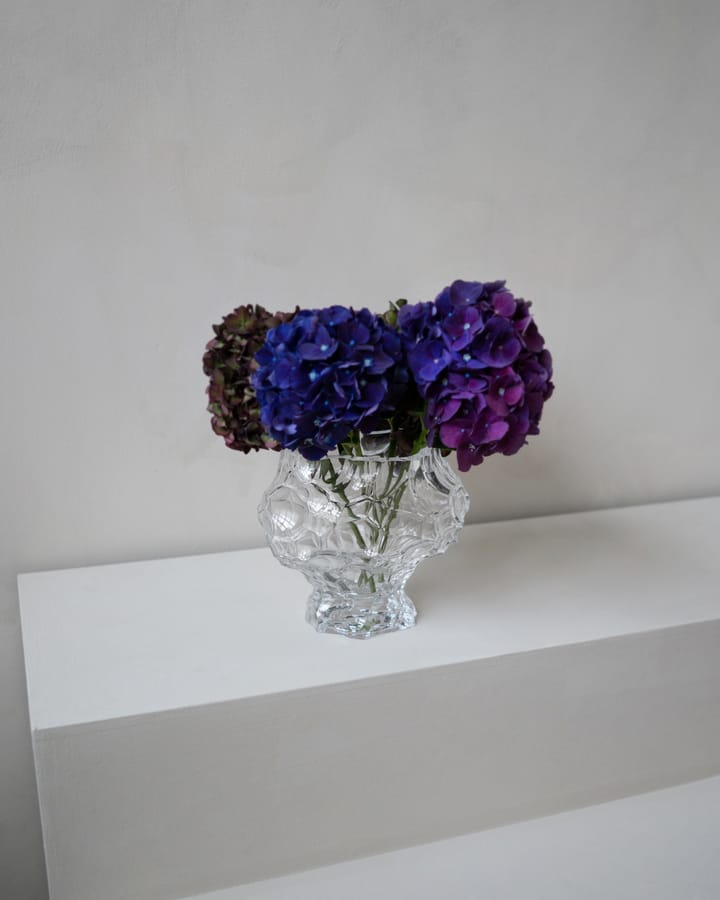 Vase Canyon medium 18 cm - Clear - Hein Studio