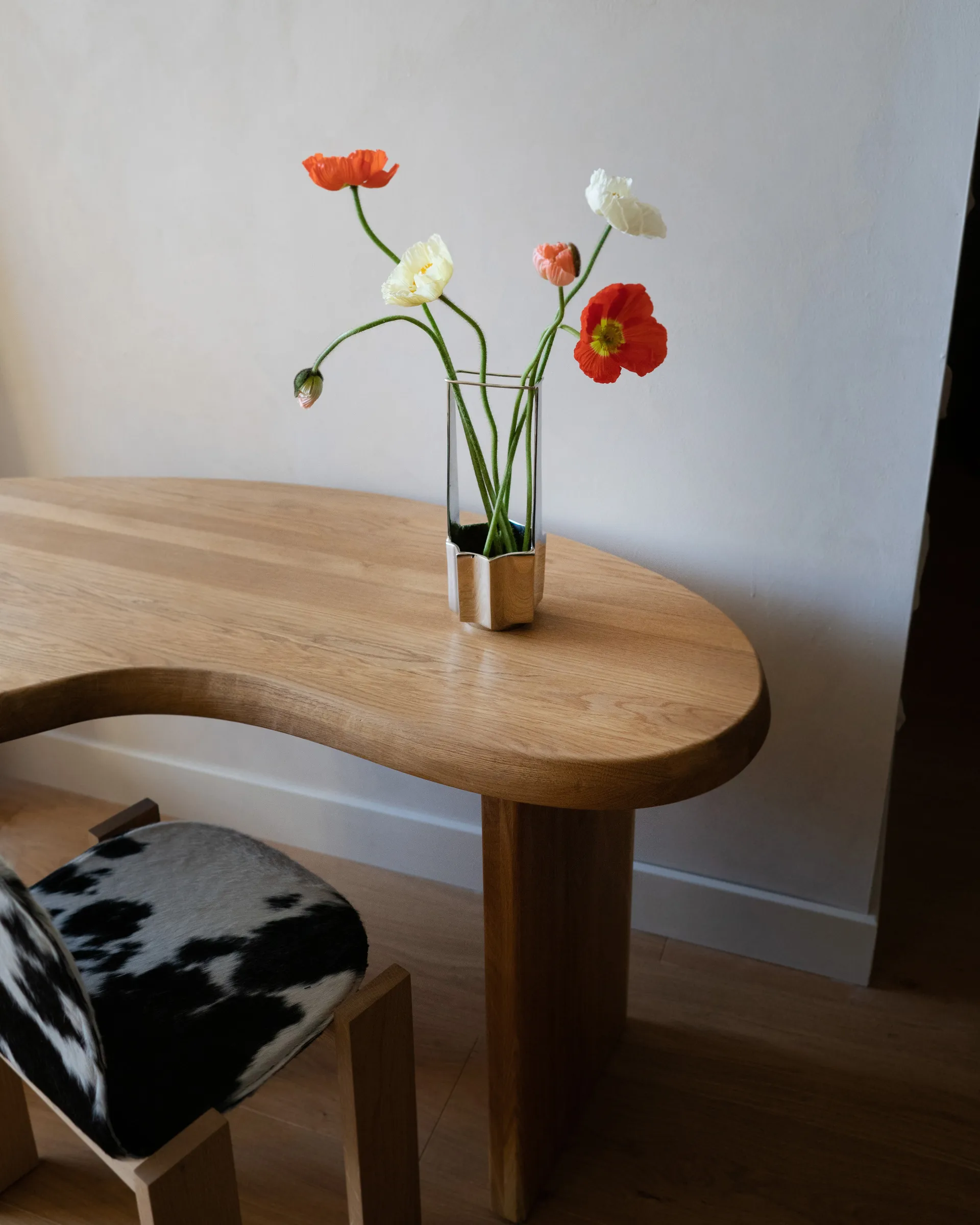 Vase Ikebana 30 cm, Laiton Hein Studio