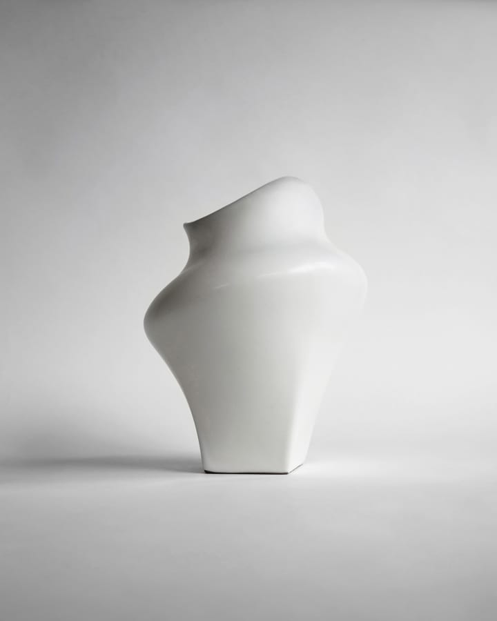 Vase Nami 20 cm - White - Hein Studio