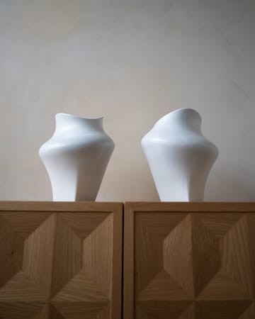 Vase Nami 20 cm - White - Hein Studio