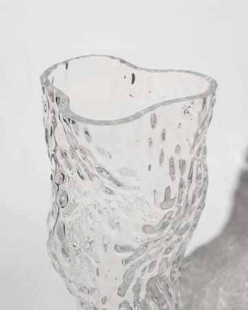 Vase Ostrea Rock verre 30 cm - Transparent - Hein Studio