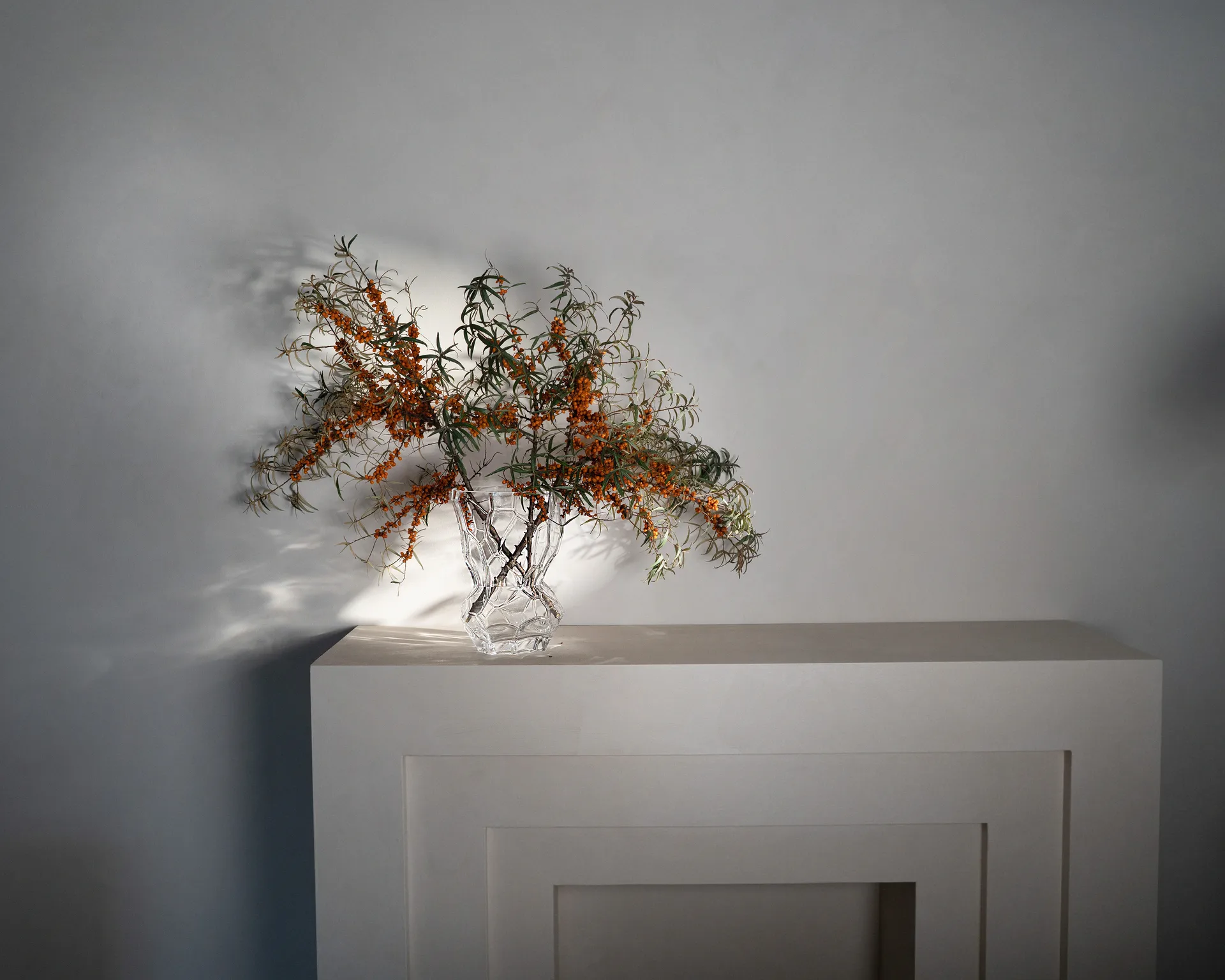 Vase Reflection 24x30 cm, Transparent Hein Studio