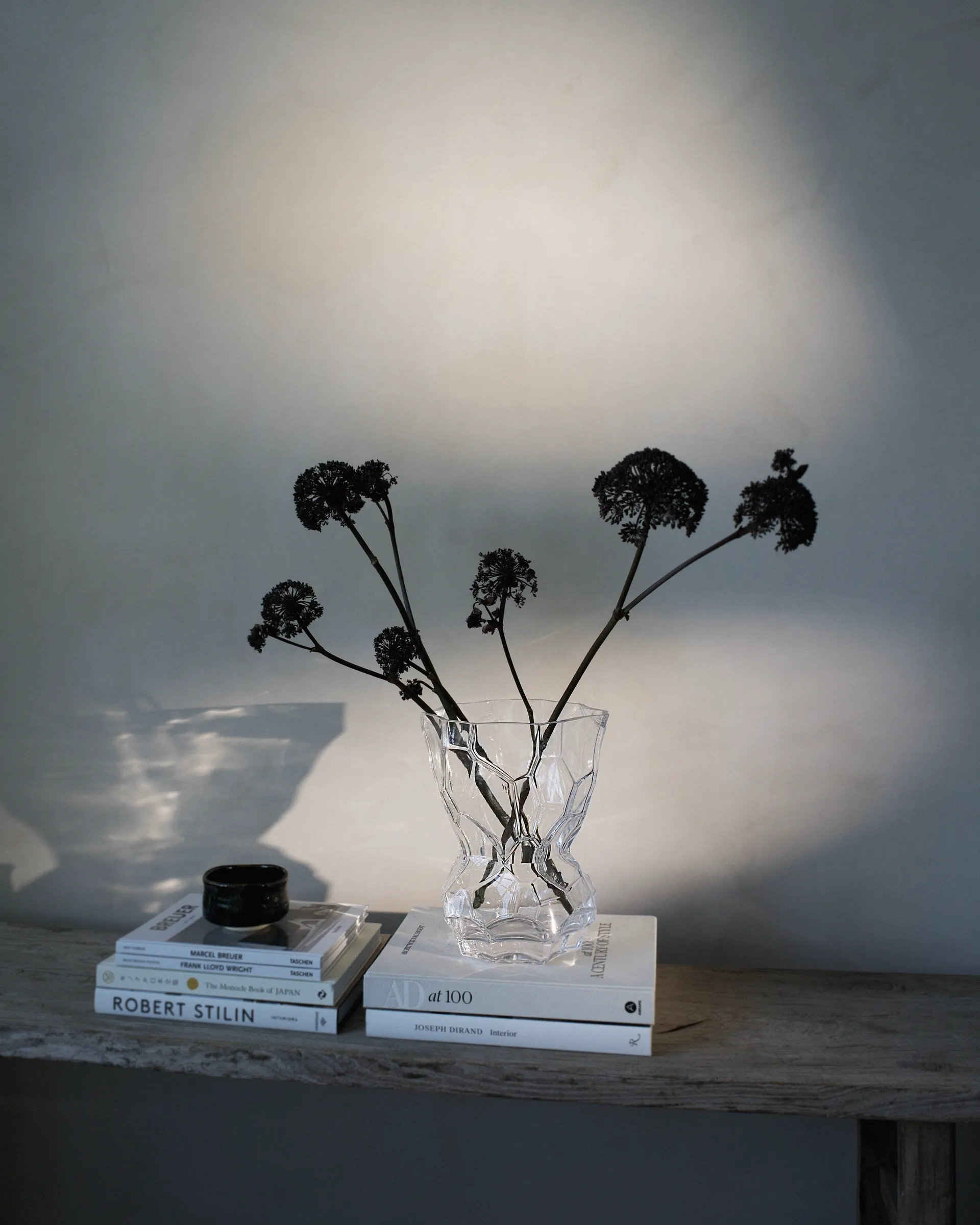 Vase Reflection 24x30 cm, Transparent Hein Studio