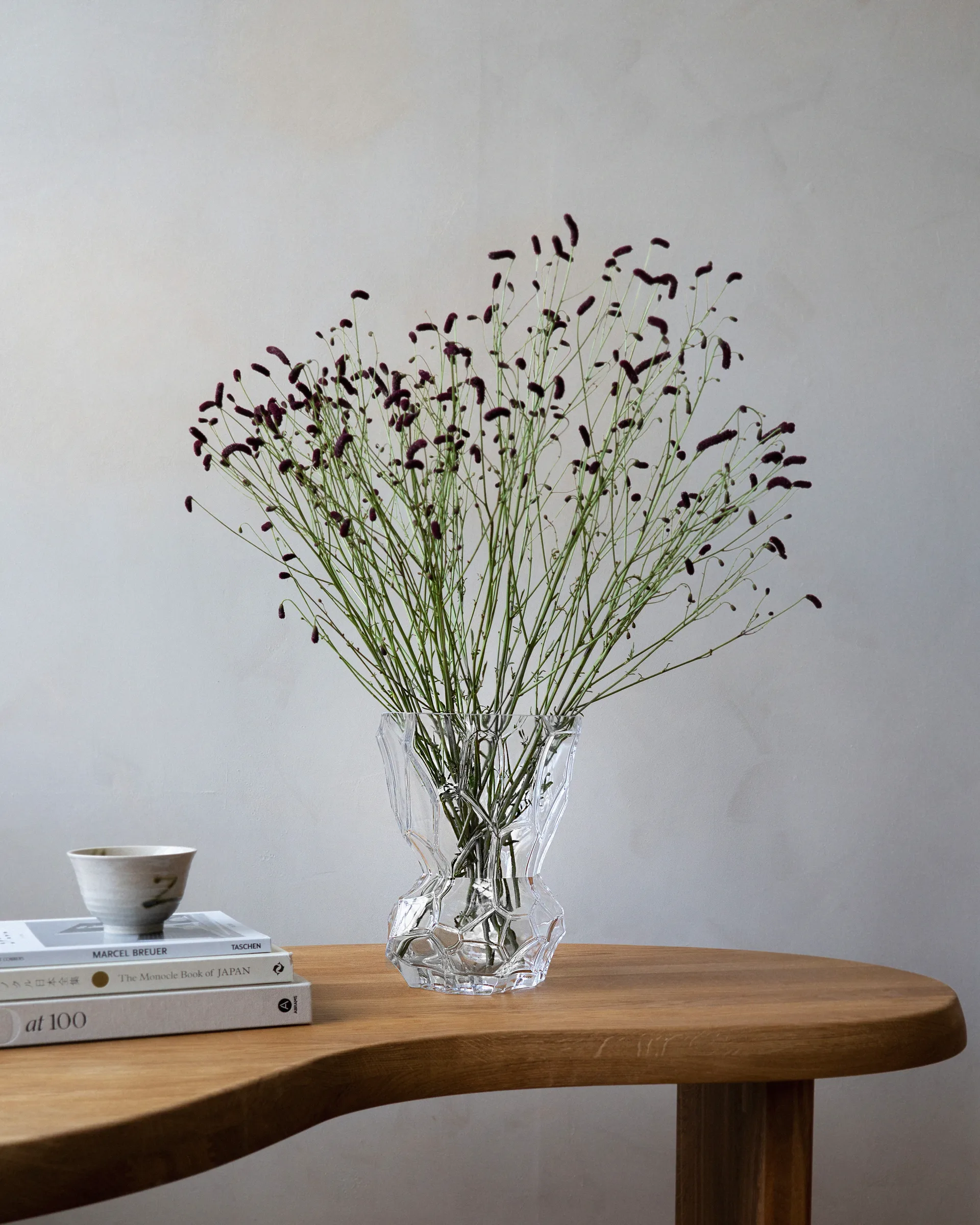 Vase Reflection 24x30 cm, Transparent Hein Studio